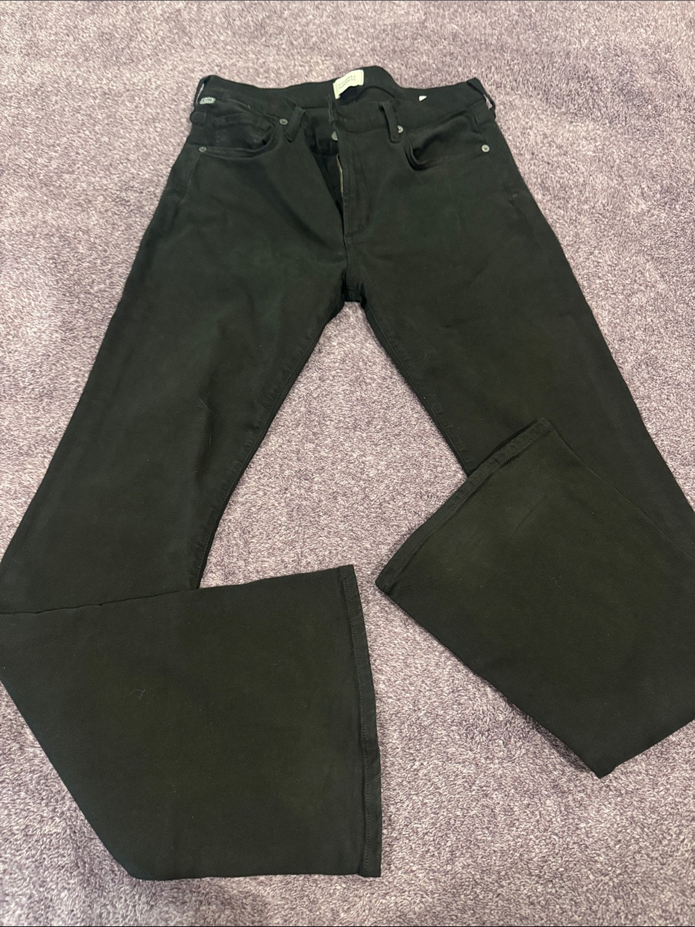Citizens Of Humanity Men's Black Bootcut Jeans